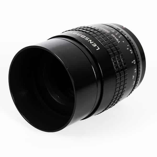 Lensbaby Velvet 56mm f/1.6 Manual Lens for Fujifilm X-Mount, Black {62}