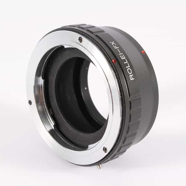 Miscellaneous Brand Adapter Rollei QBM Lens to Fujifilm X-Mount