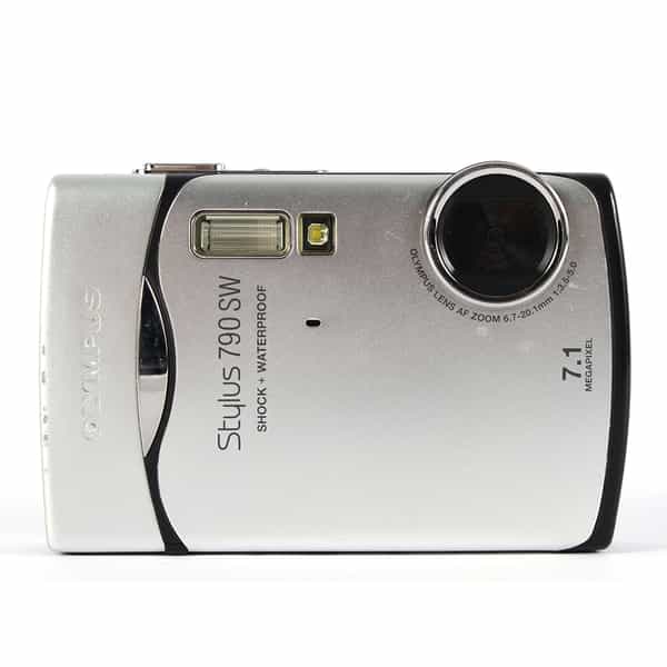 Olympus Stylus 790 SW Silver Digital Camera {7.1MP}