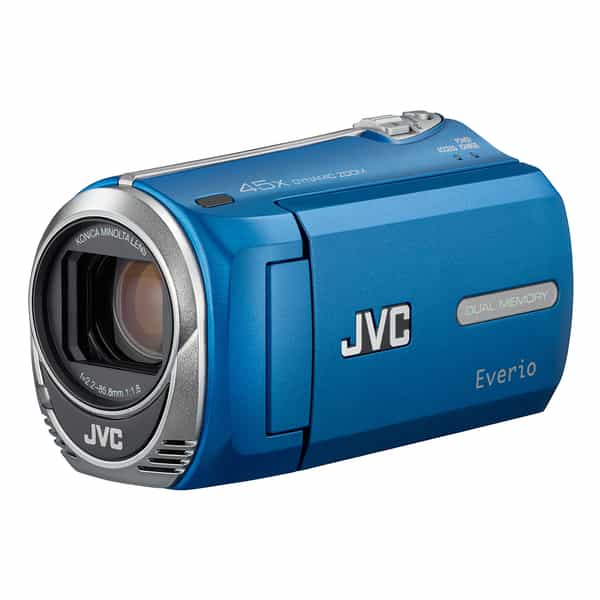 JVC Everio GZ-MS230AU Digital Camcorder, Blue 