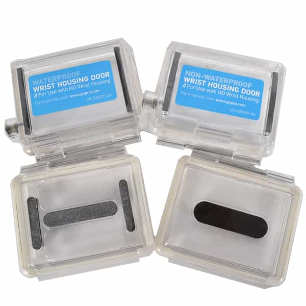 GoPro Backdoor Set for HD Wrist Housing (Includes Waterproof Standard and Bacpac doors, Non-Waterproof Standard and Bacpac doors)