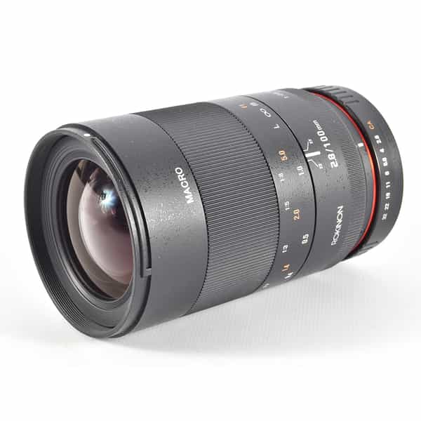 Rokinon 100mm f/2.8 ED UMC Macro Manual Lens for Canon EF-Mount {67}