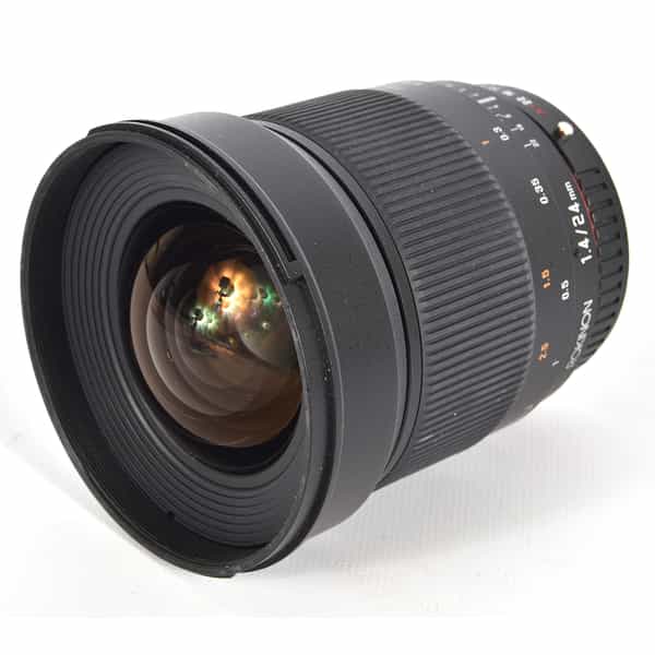 Rokinon 24mm f/1.4 ED AS IF UMC Manual Focus Lens For Pentax K-Mount {77}