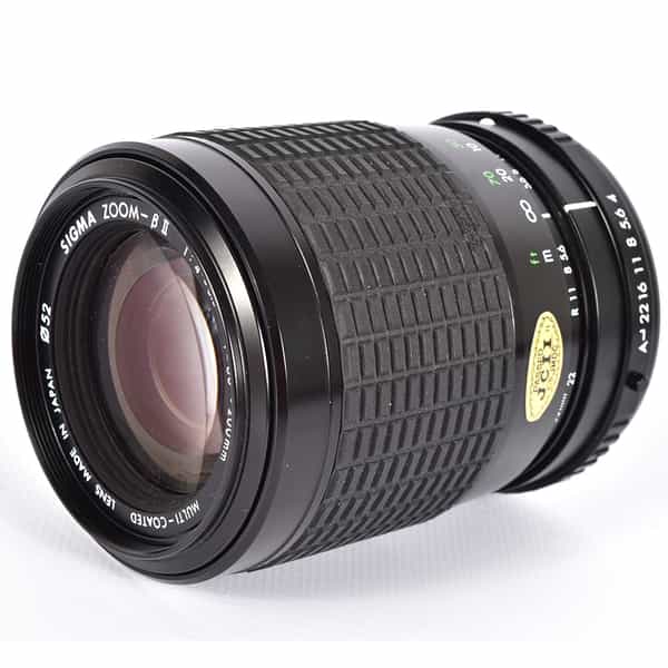 Sigma 60-200mm F/4-5.6 A Macro II Manual Focus Lens For Pentax K Mount {52}