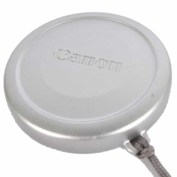 Canon Slip-On Front Lens Silver Cap With Leash For S2 IS
