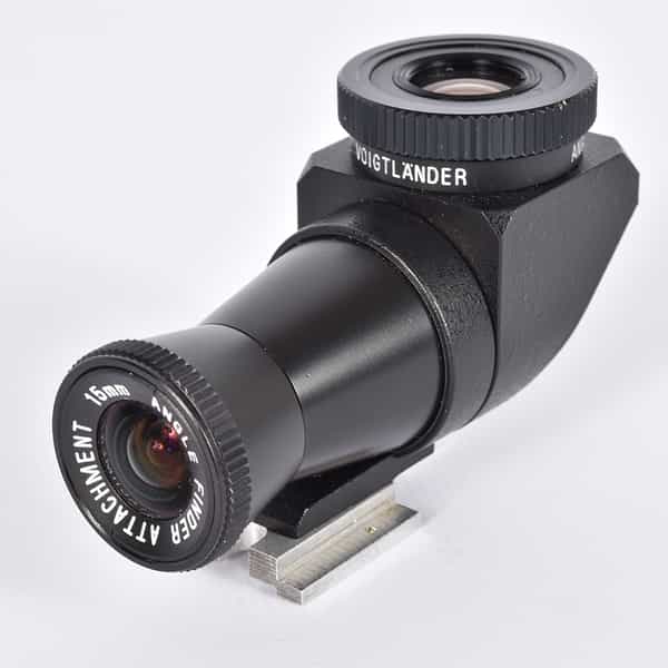 Voigtlander Low Angle-Finder with 15mm, 21mm, 25mm Viewing Attachments (Bessa L, R)