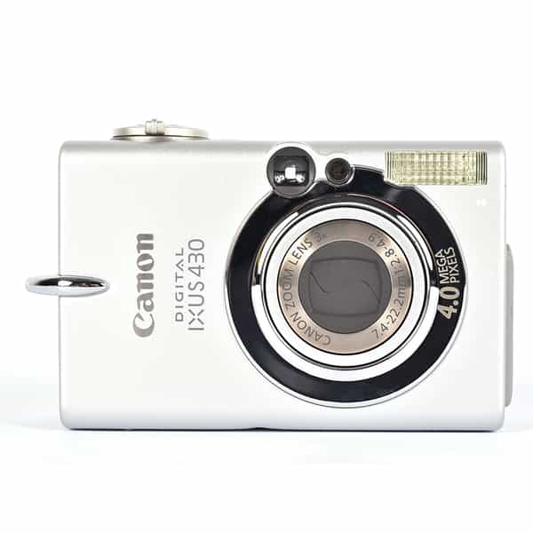 Canon IXUS 430 Digital Camera, Silver {4.0MP} International Version of ELPH S430