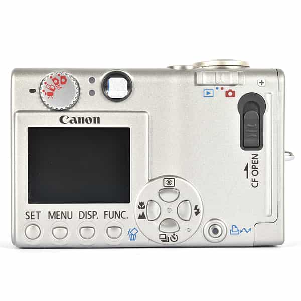 Canon IXUS 430 Digital Camera, Silver {4.0MP} International Version of ELPH  S430 at KEH Camera