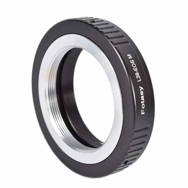 Fotasy L39-EOS M Adapter for M39 Leica Screw Mount Lens to Canon EF-M Mount