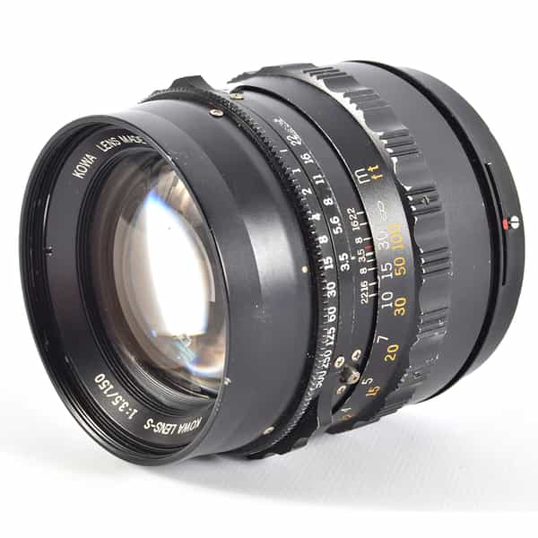 Kowa 150mm f/3.5 S Lens for Kowa Six, Super 66, Black {67}
