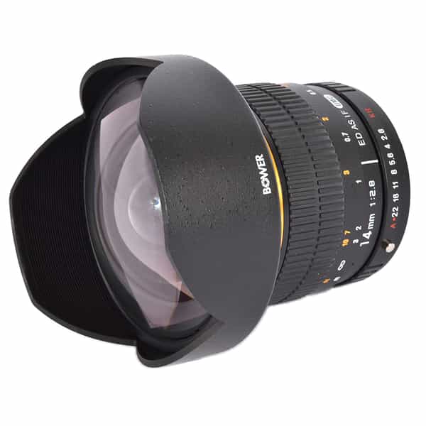 Bower 14mm f/2.8 ED AS IF UMC Manual Focus Lens for Pentax K-Mount