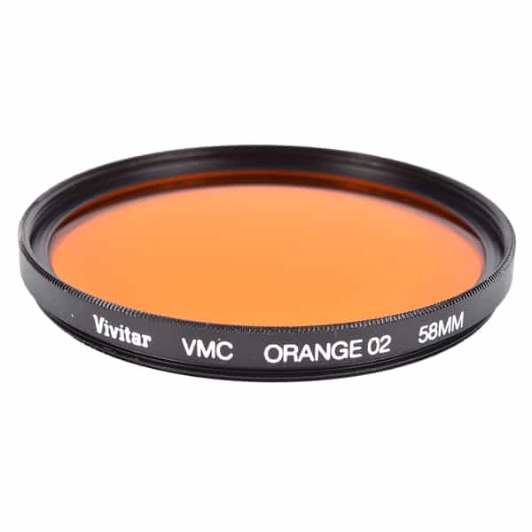 Vivitar 58mm Orange 02 VMC Filter