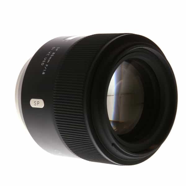 Tamron SP 85mm f/1.8 USD Di VC Lens for Nikon {67} F016 - With Caps and  Hood - LN-