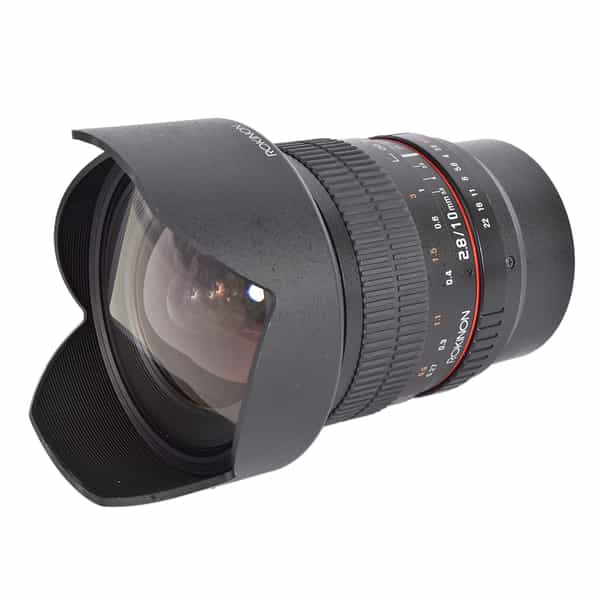 Rokinon 10mm f/2.8 ED AS NCS CS Manual Focus Lens for MFT Micro Four Thirds 