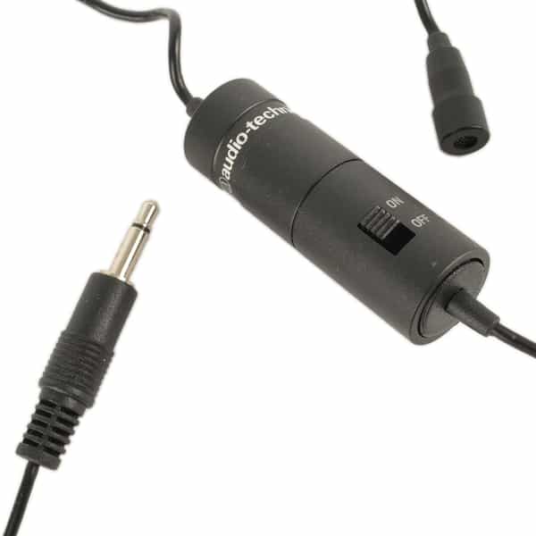 Audio-Technica ATR3350 Lavalier Microphone with 20 ft. Cord, 3.5mm Plug