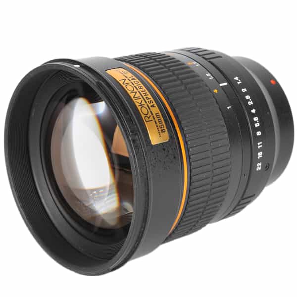 Rokinon 85mm F/1.4 AS IF UMC Manual Focus Lens For Samsung NX Mount Mirrorless {72}
