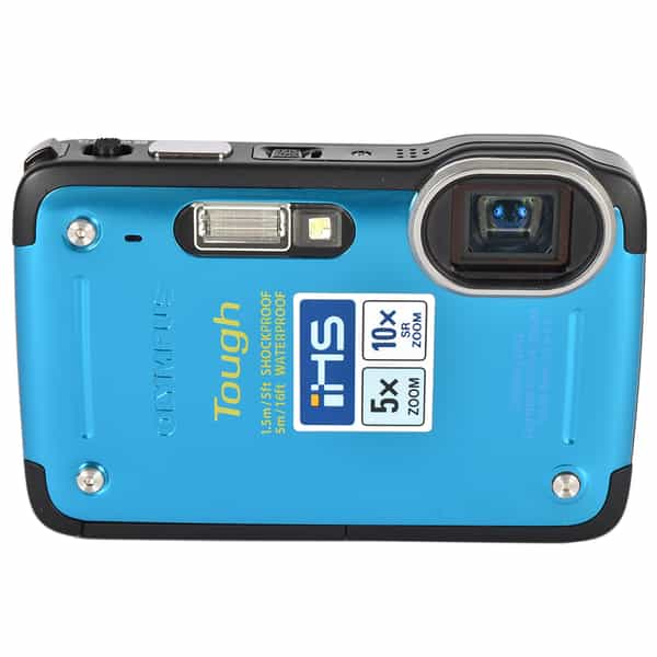 Olympus Tough TG-620 Waterproof Underwater Digital Camera, Blue {12MP}
