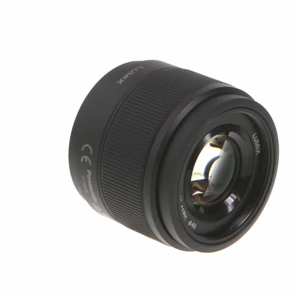 Nebu Sanders mager Panasonic Lumix G 25mm f/1.7 ASPH. Autofocus Lens for MFT (Micro Four  Thirds), Black {46} with Decoration Ring at KEH Camera