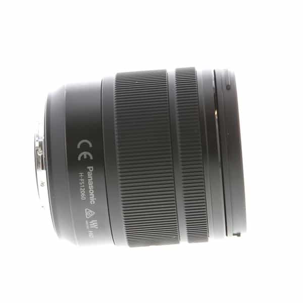 Panasonic Lumix G Vario 12-60mm f/3.5-5.6 ASPH. Power O.I.S. Autofocus Lens  for MFT (Micro Four Thirds), Black {58} - With Caps and Hood - LN-