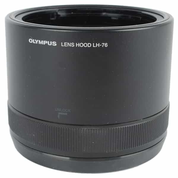 Olympus LH-76 Lens Hood, Black, for 40-150mm f/2.8 PRO Micro Four Thirds