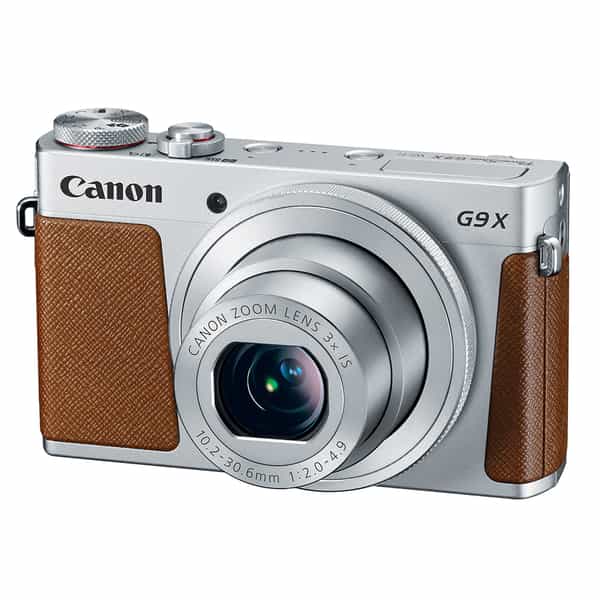 Canon Powershot G9X Digital Camera, Silver {20.2MP}