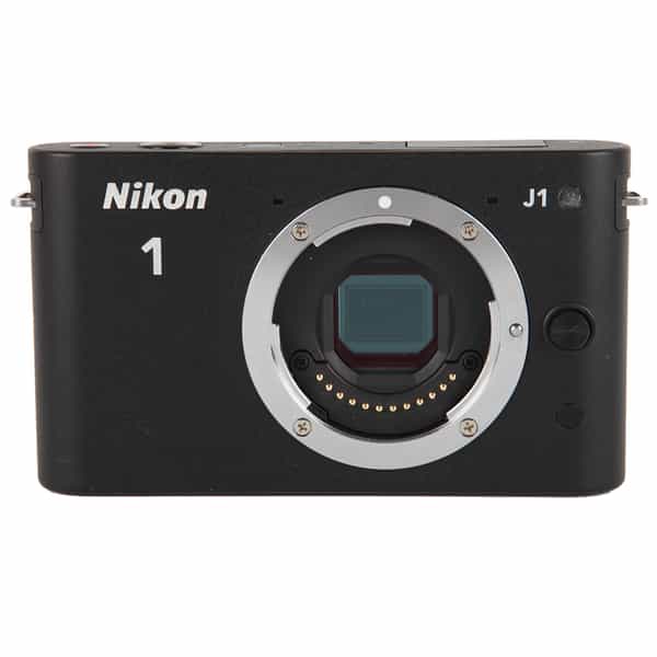 Nikon 1 J1 Mirrorless Digital Camera Body, Black {10.1MP}