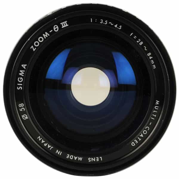 Sigma 28-84mm f/3.5-4.5 III Macro AIS 2-Touch MF Lens for Nikon F-Mount {58}