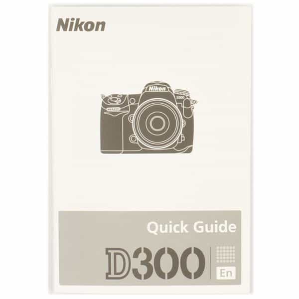 Nikon D300 Quick Guide