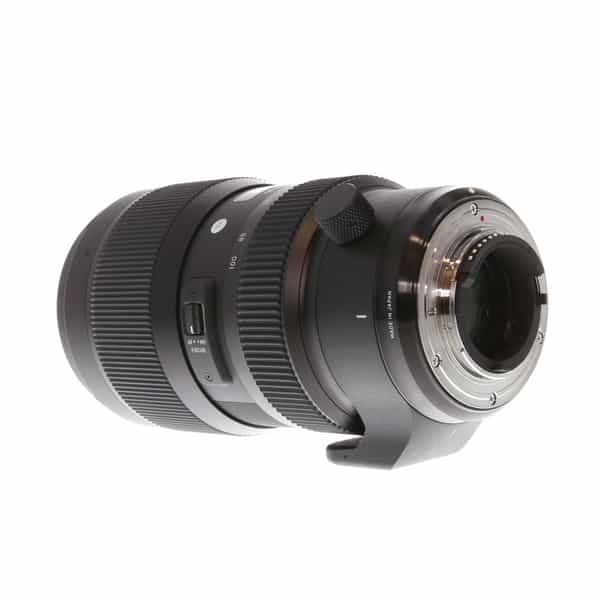 Sigma 50-100mm f/1.8 DC HSM (Art) AF Lens for Nikon APS-C DSLR {82} - With  Caps, Case, Hood, Tripod Mount - EX