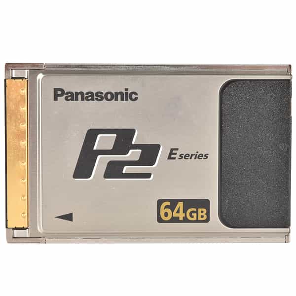 Panasonic 64GB P2 E Series Memory Card for Panasonic P2 Camcorders