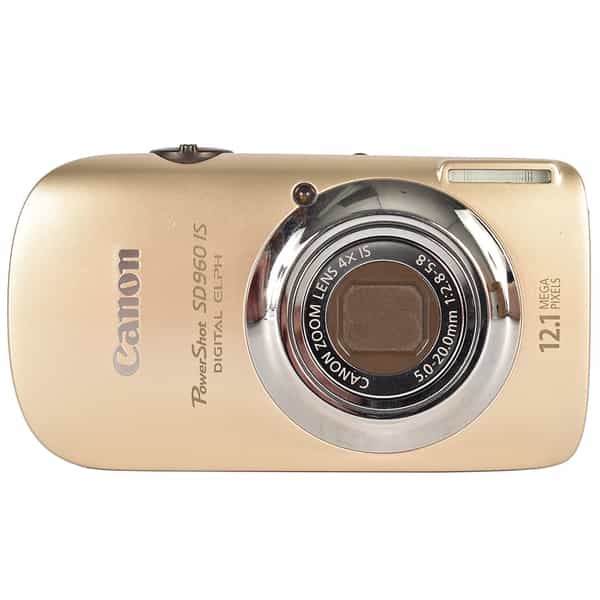 Canon Powershot SD960 IS Gold Digital Camera {12.1MP}