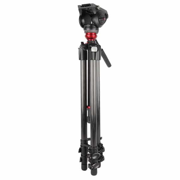 Manfrotto 755CX3 MagFibre Tripod with MVH500AH Fluid Head