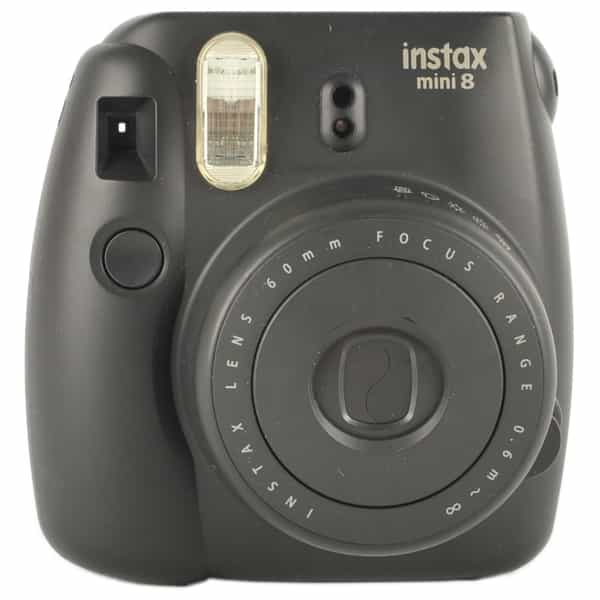 FUJIFILM INSTAX mini 8 Instant Film Camera, Black  