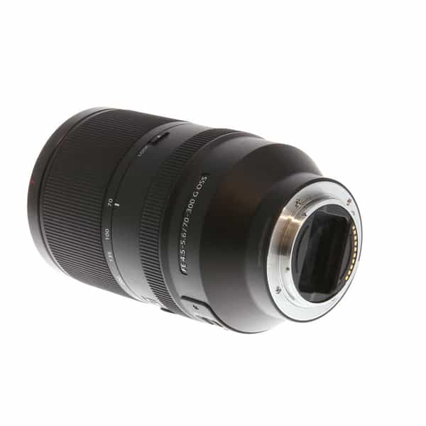 Sony FE 70-300mm f/4.5-5.6 G OSS AF E-Mount Lens {72} SEL70300G - With  Caps, Case, Hood - EX+