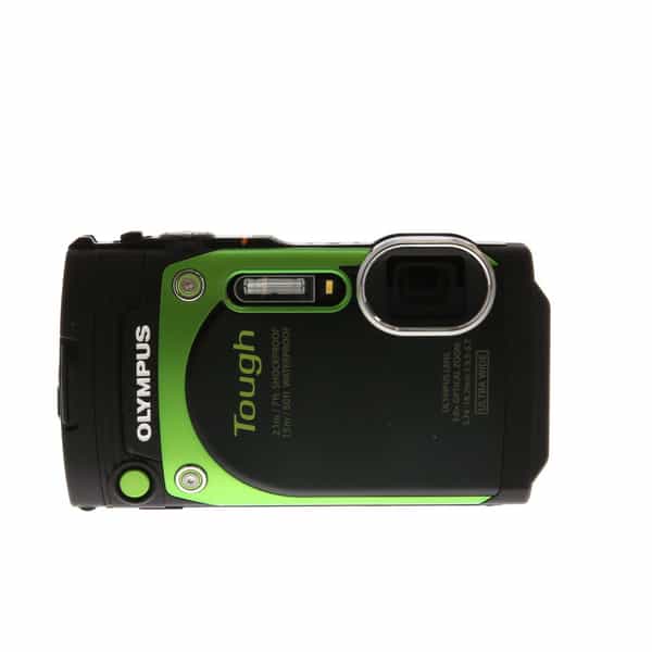 Olympus Tough TG-870 Digital Camera, Green {16MP} at KEH Camera