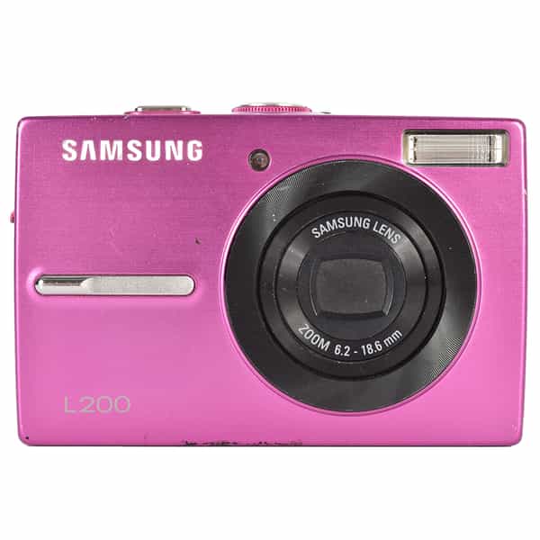 Samsung L200 Digital Camera, Pink {10MP}