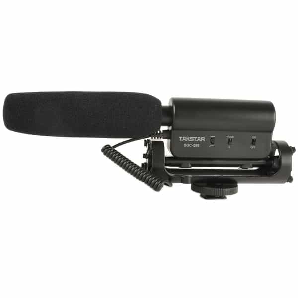 Takstar SGC-598 Condenser Shotgun Microphone with Built-in 3.5mm Interface Cable