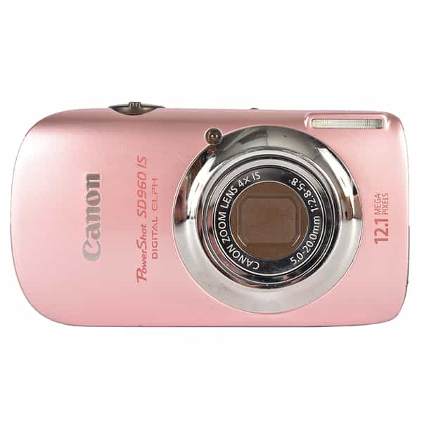 Canon Powershot SD960 IS Pink Digital Camera {12.1MP}