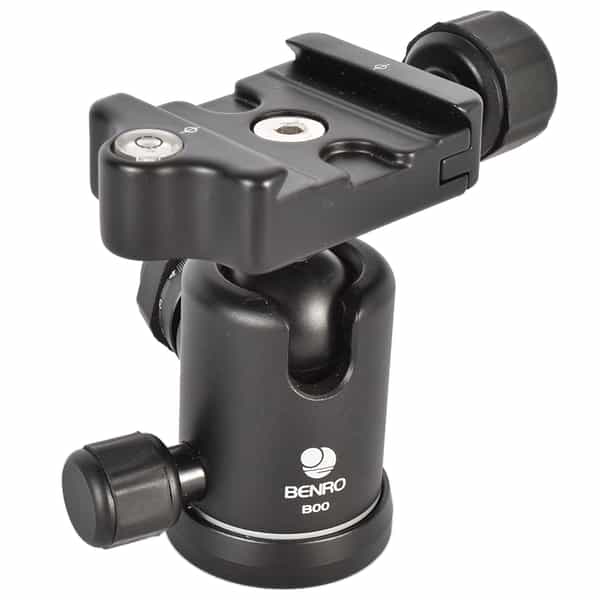 Benro B00 Triple Action Ball Head for Tripod with Knob Quick Release Clamp
