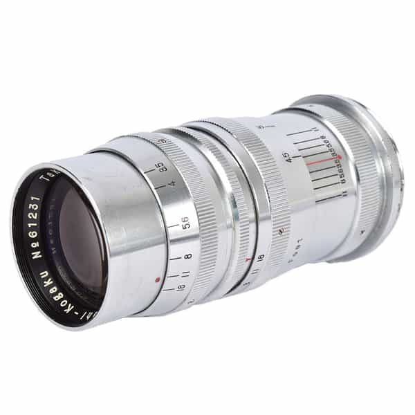 Pentax 100mm f/3.5 Asahi-Kogaku Takumar Pre-Set Manual Focus Lens for M42 Screw Mount, Chrome {34}
