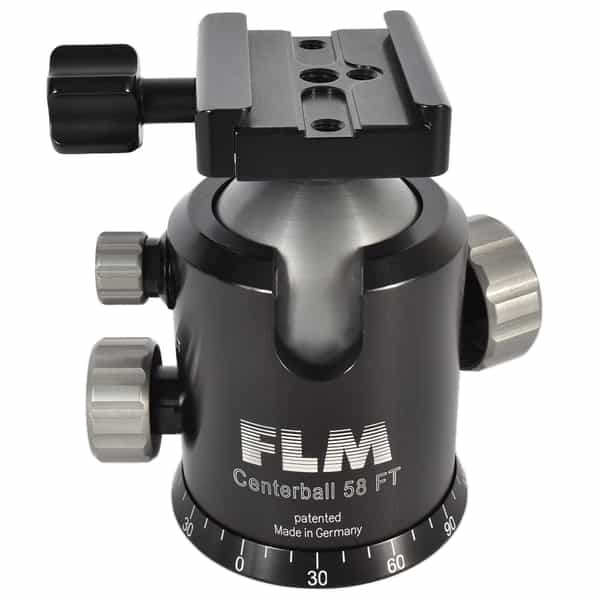 FLM CB58-FT Ball Head with Wimberley C-10 Quick Release Clamp