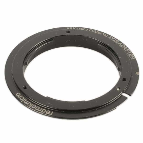 Redrock Micro Adapter for Nikon F-Mount Lens to Canon EOS EF-Mount