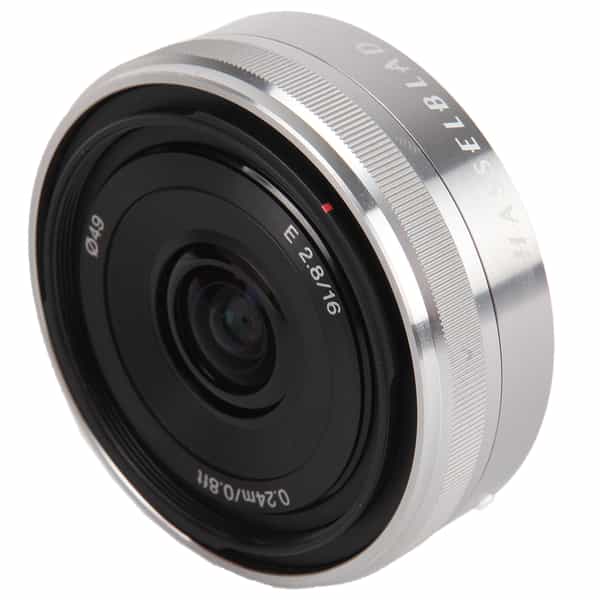 Hasselblad 16mm F/2.8 E Autofocus Lens for Sony E Mount  LF16, Silver {49}