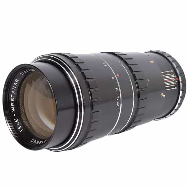 Isco-Gottingen 180mm F/4 Tele-Westanar M42 Screw Mount Manual Focus Lens {54}