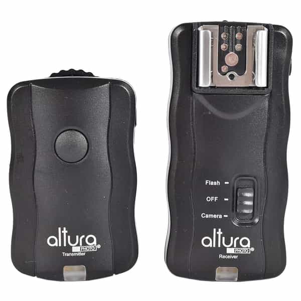 Altura Wireless Flash Trigger Set with Transmitter, & Receiver for Nikon Digital