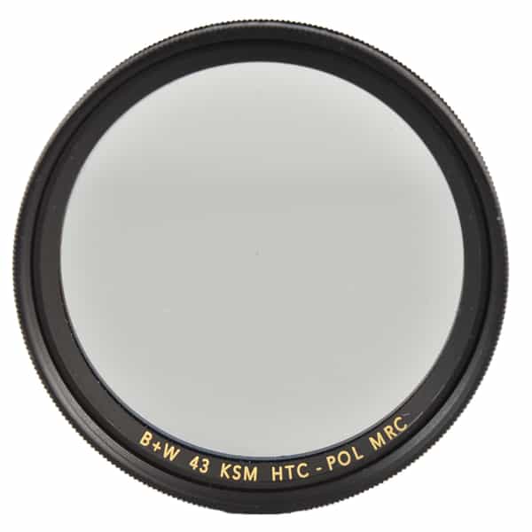 B+W 43mm Circular Polarizing KSM HTC MRC F-Pro Filter