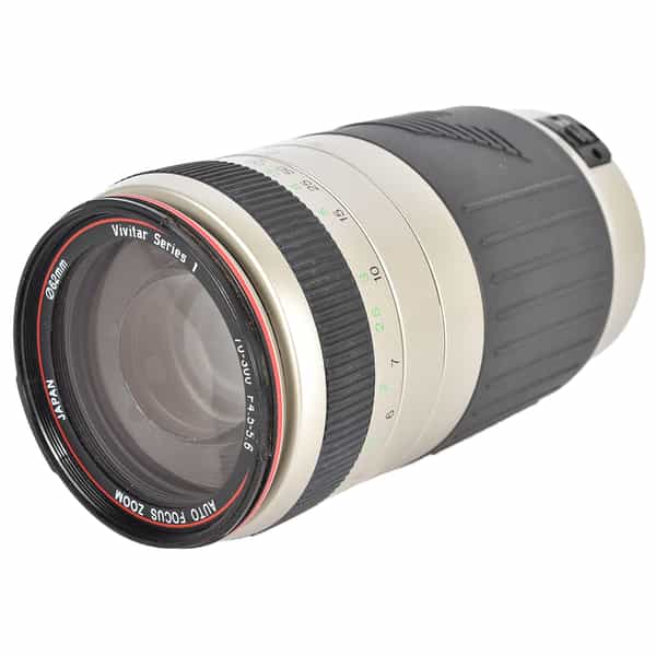 Vivitar 70-300mm F/4.5-5.6 Series 1 Silver Autofocus Lens For Canon EF Mount {62}