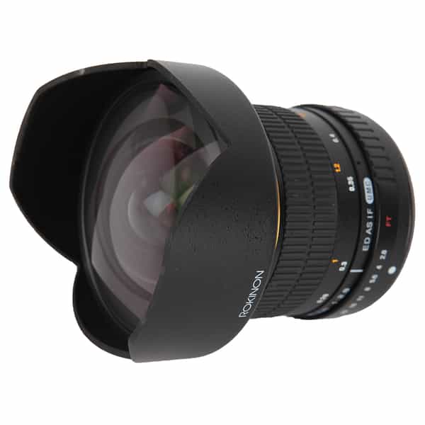 Rokinon 14mm F/2.8 ED AS IF UMC Manual Lens for 4/3 (Four-Thirds) System (requires mount adapter for use on MFT)