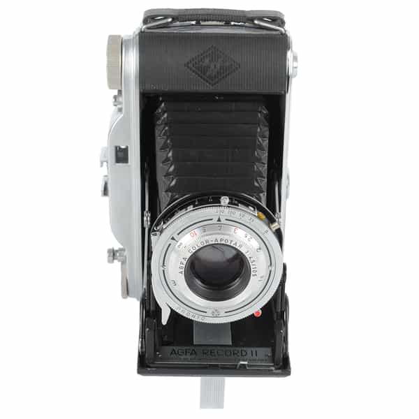 Agfa Record II Folding Camera With 105mm F/4.5 Color-Apotar Pronto (120)