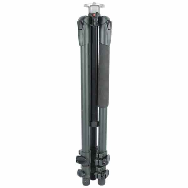 Manfrotto 190XV Aluminum Tripod Legs, 3-Section, Green, 21-57.5 in.